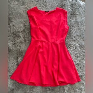 Dex women’s dress A line w back details Size Large (12) lined